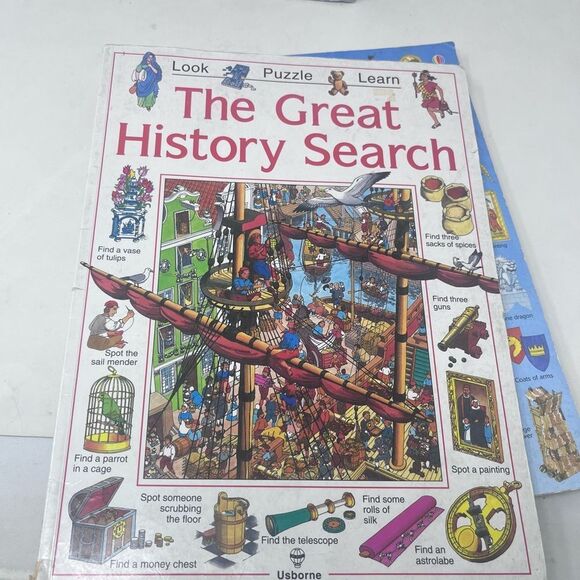 The Usborne Book Bundle Drawing Search Books Learning - Picture 7 of 8